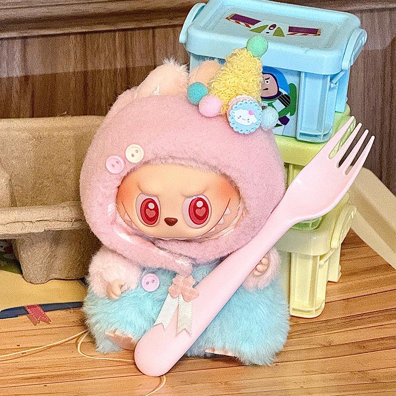 LABUBU ラブブ 2点セット ぬいぐるみ用服 洋服 ぬい服