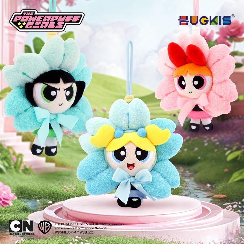 パワーパフガールズ ぬいぐるみ パワパフ キーホルダー ブロッサム