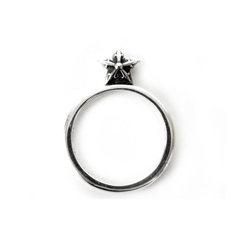 クロムハーツ Chrome Hearts Ring Bubblgum Su Star バブルガム スター リング 945 訳あり商品