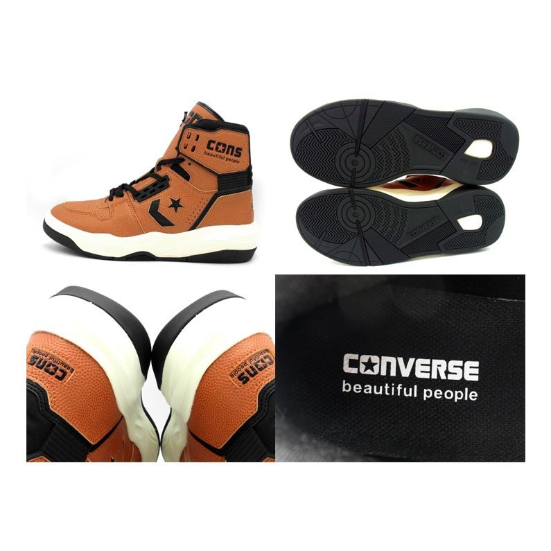 コンバース CONVERSE × ビューティフルピープル BEAUTIFUL PEOPLE ■ 【 bp basketball shoes 】 バスケット ハイカット スニーカー 32778｜lit-web｜04