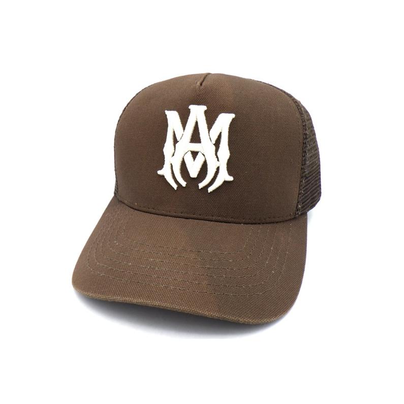 アミリ AMIRI 【 M.A. TRUCKER CAP 】 フロント ロゴ 刺繍