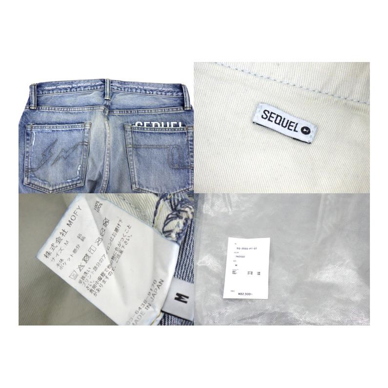 シークエル SEQUEL × フラグメント FRAGMENT 25SS 【 DAMAGE DENIM