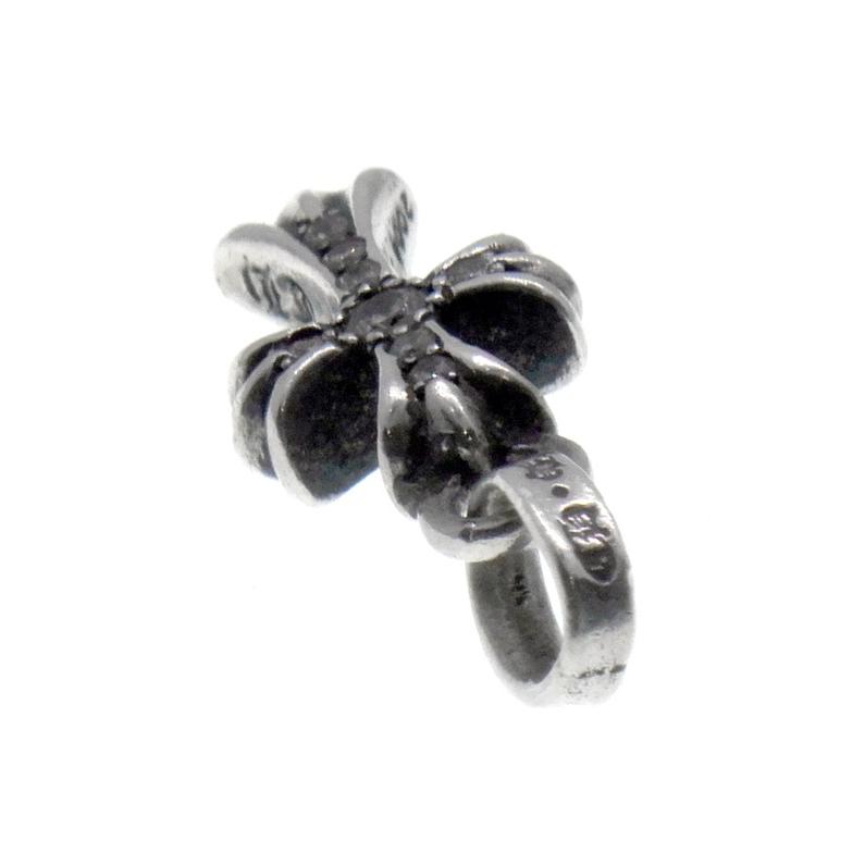 クロムハーツ CHROME HEARTS 【 CRS BBYFAT P/DIA 】 ベイビーファット パヴェ アフター ダイヤ チャーム シルバー ネックレス トップ n11089_4