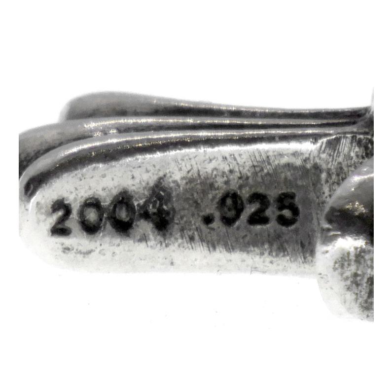 クロムハーツ CHROME HEARTS 【 CRS BBYFAT P/DIA 】 ベイビーファット パヴェ アフター ダイヤ チャーム シルバー ネックレス トップ n11089_6