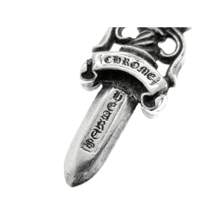 Chrome Hearts クロムハーツ ダガー ハート リング 15号 シルバー925