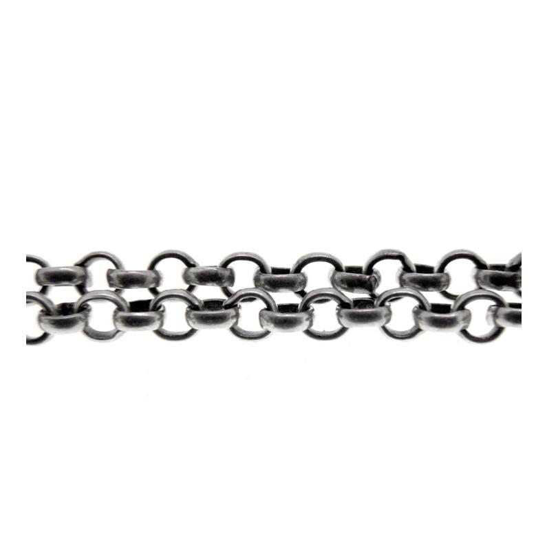 クロムハーツ CHROME HEARTS 【 NECKCHAIN R18 】 ロール チェーン シルバー ネックレス 49506