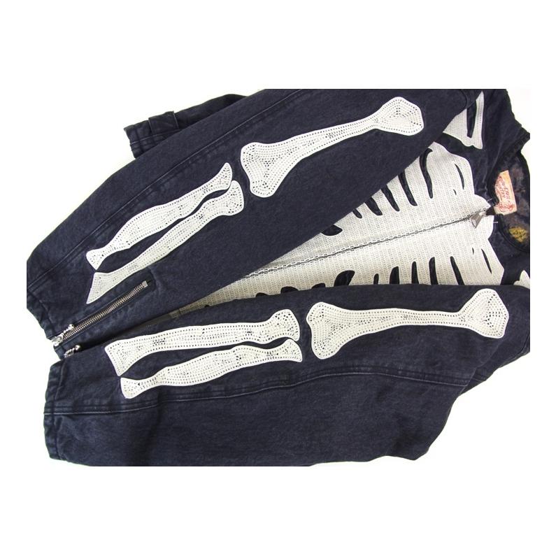 キャピタル kapital 【 Bone Denim Motocross Jacket KR2402LJ06 キャピタル kapital 【 Bone Denim Motocross Jacket KR2402LJ06