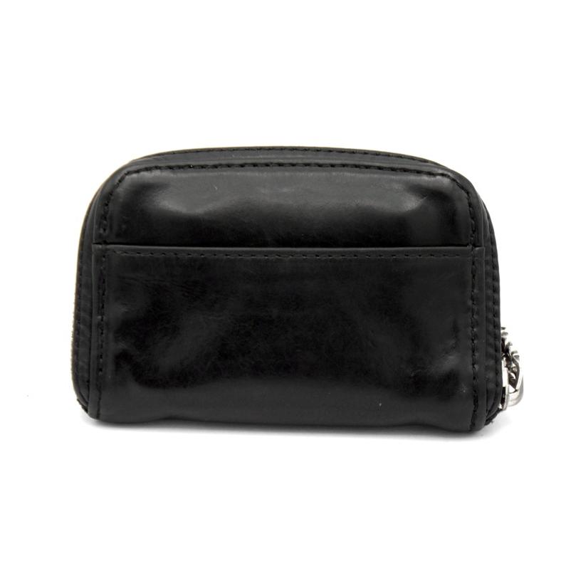Chrome Hearts ブラックレザーコインケース クロムハーツ CHROME HEARTS 【 COIN CASE 】 コインケース