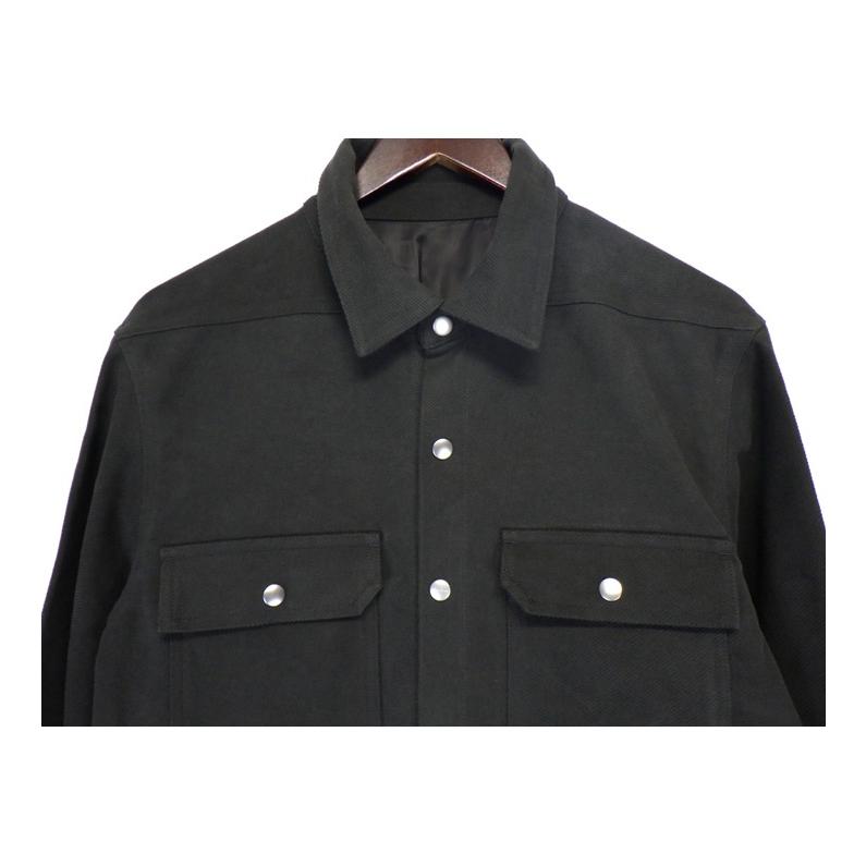 RICK OWENS アウターシャツ 52 リックオウエンス Rick Owens 24AW 【 RU02D6729-TB OUTERSHIRT