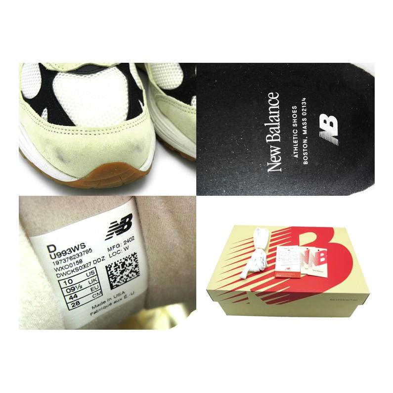 ニューバランス New Balance 【 993 Sea Salt U993WS 】 ロゴ スエード