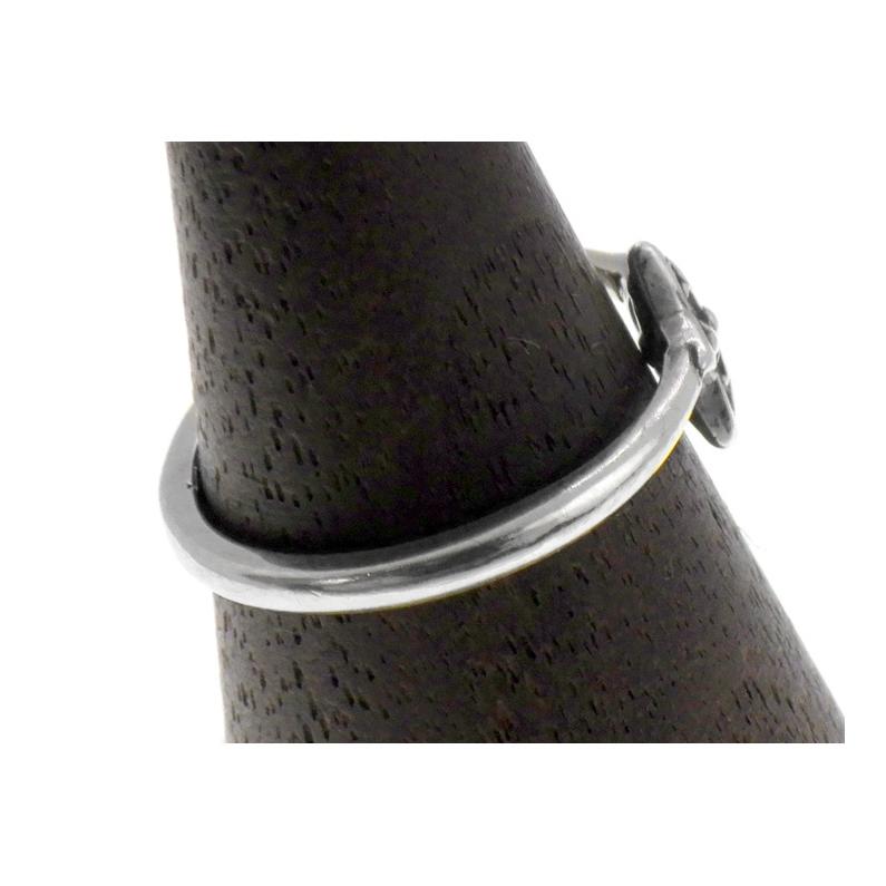 追跡付★クロムハーツ CHROME HEARTS 【 BUBBLGM STAR 】 バブルガム スター シルバー リング　s4375