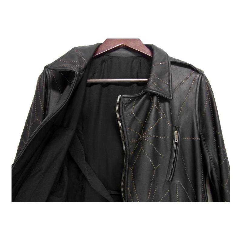 Rick Owens リックオウエンス □ 【 STOOGES BIKER RU8764 Rick Owens リックオウエンス □ 【 STOOGES BIKER RU8764