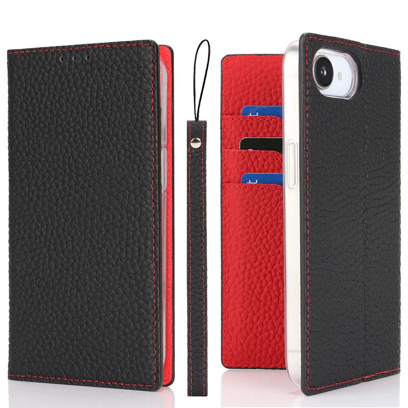 本革 iPhone 16e ケース 手帳型 財布型 ベルト無し スタンド機能 カード収納 イヤホンクリップ ストラップ付き 爆買 | iPhone 16 | 16