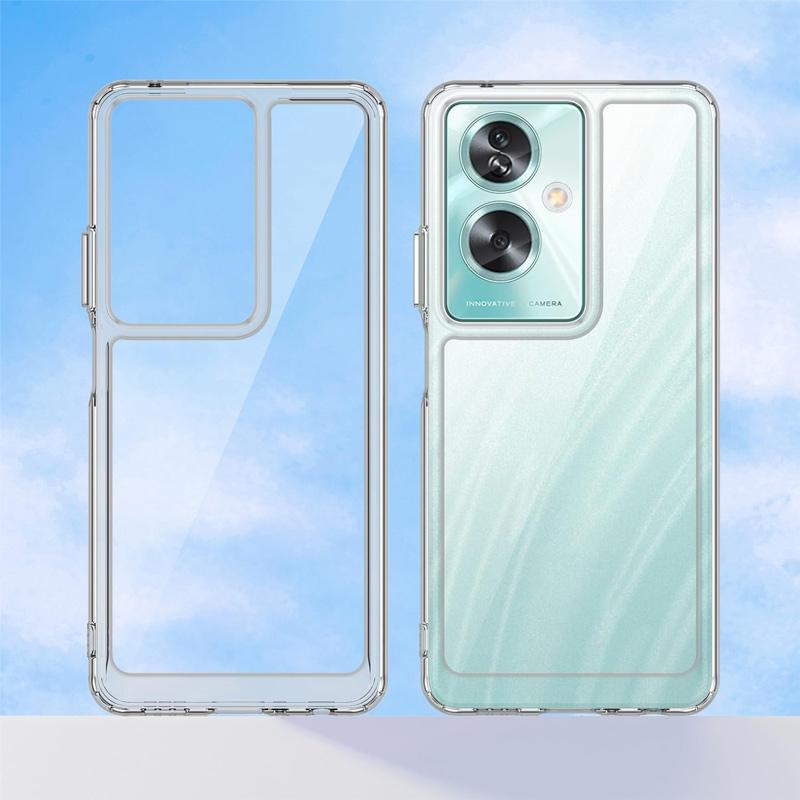 OPPO A A79 5G ケース バンパーケース PC背面 TPUバンパー 着脱簡単 耐