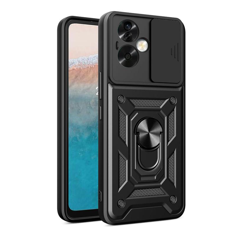 OPPO A A79 5G ケース PC+TPU 2層構造 ハイブリッドによる耐衝撃 落下