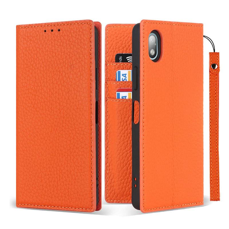 Acer Liquid Z330 対応 手帳型 スマホケース おそう (オレンジ Acer Liquid Z330 対応 手帳型 スマホケース おそう (オレンジ
