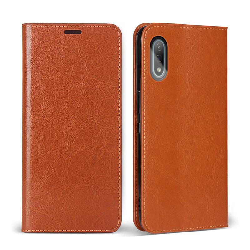 Xperia Ace II ケース 手帳型 SO-41B スマホケース 牛床革 高級 Xperia Ace II ケース 手帳型 SO-41B スマホケース 牛床革 高級