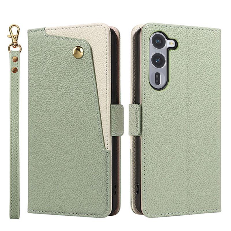 arrows Alpha ケース 手帳型 F-51F 対応 財布型 シボ加工素材 ミラー カード収納 スタンド機能 ハンドストラップ付き 爆買 | arrows | 20