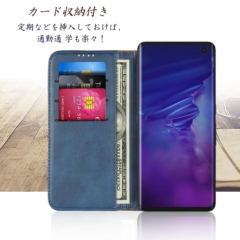 arrows 5G F-51A ケース 手帳型 スマホケース ベルト無し カード収納 