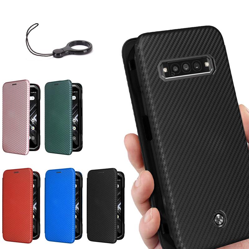 TORQUE G06 KYG03 手帳型 ケース カーボンファイバー素材 落下防止