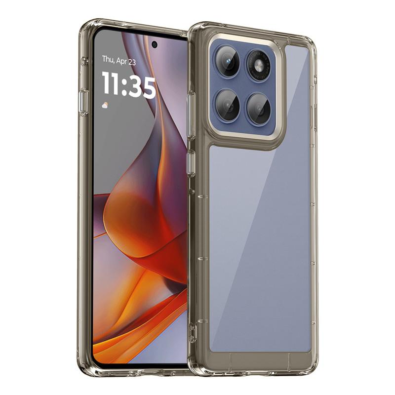 motorola edge 60s pro ケース TPU+PC素材 PC背面 耐衝撃 TPUバンパー