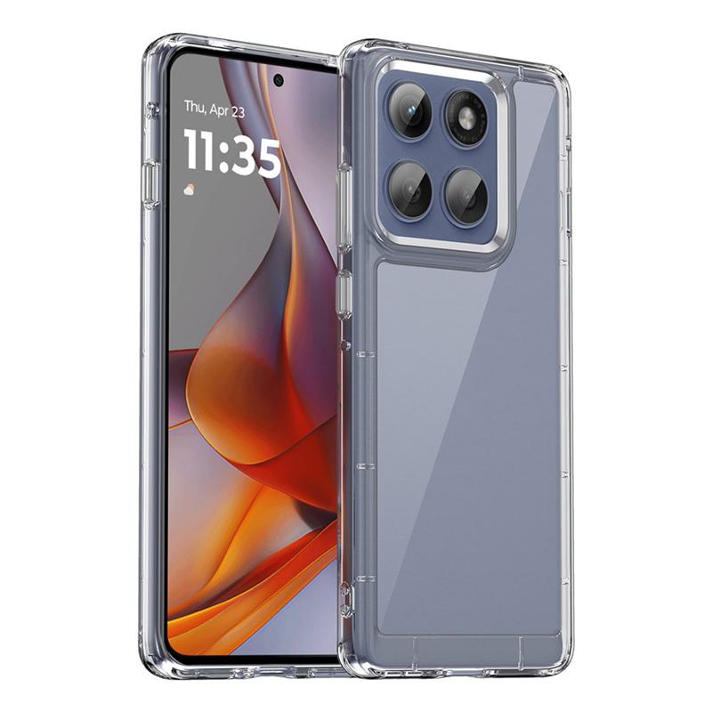 motorola edge 60s pro ケース TPU+PC素材 PC背面 耐衝撃 TPUバンパー
