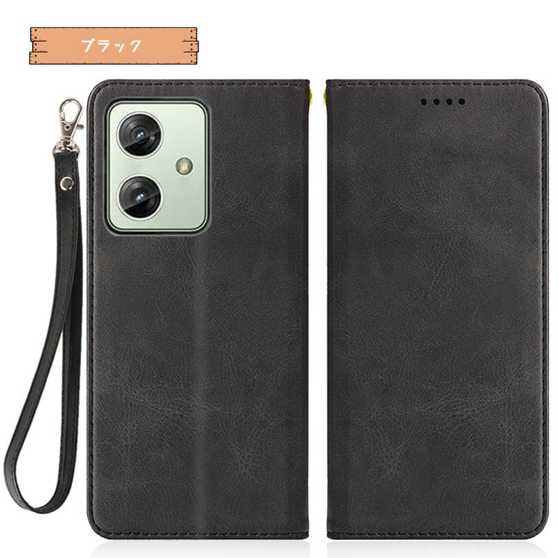 moto g64y 5G 本体 SIMフリー スペースブラック 手帳型ケース付き moto g g64 g64y 5G ケース 手帳型 カバー MOTOROLA A401MO 兼用 手帳