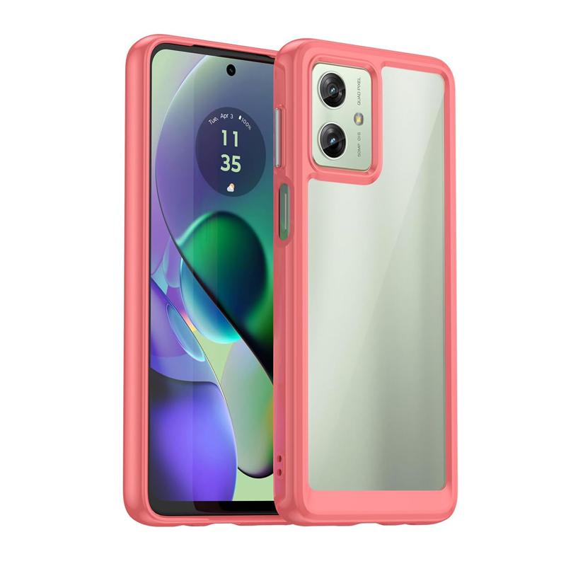 moto g6 g64 5G / g64y ケース TPU+PC素材 PC背面 耐衝撃 TPUバンパー