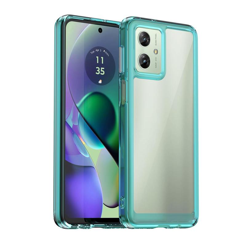 moto g6 g64 5G / g64y ケース TPU+PC素材 PC背面 耐衝撃 TPUバンパー