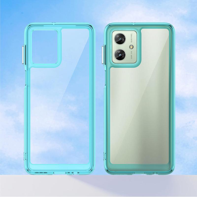 moto g6 g64 5G / g64y ケース TPU+PC素材 PC背面 耐衝撃 TPUバンパー