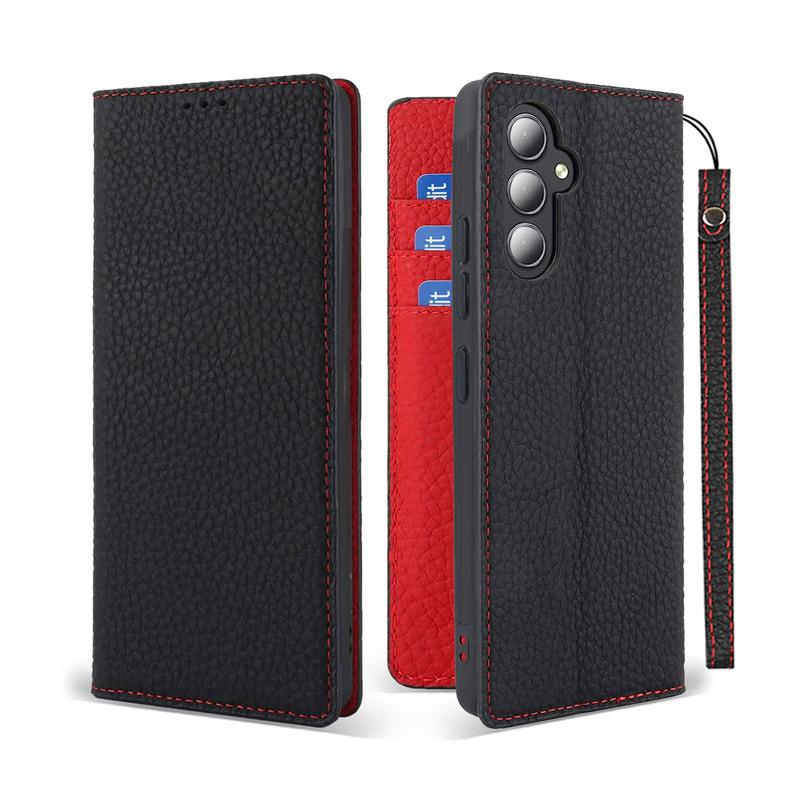 Galaxy A 本革 A54 5G ケース 手帳型 カバー ベルトレス カード