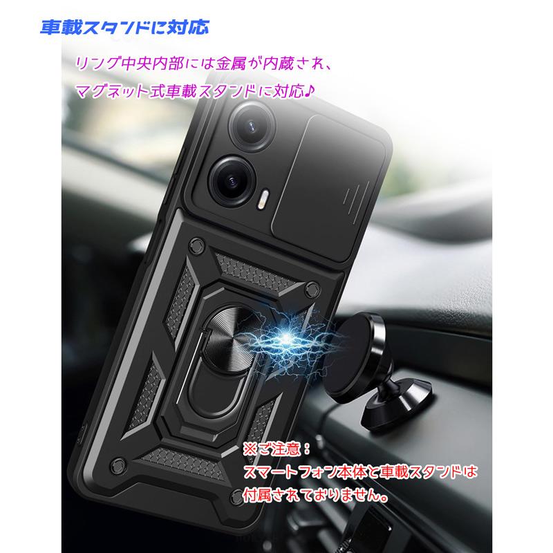 moto g g24 ケース カバー PC+TPU 2層構造 ハイブリッドによる耐