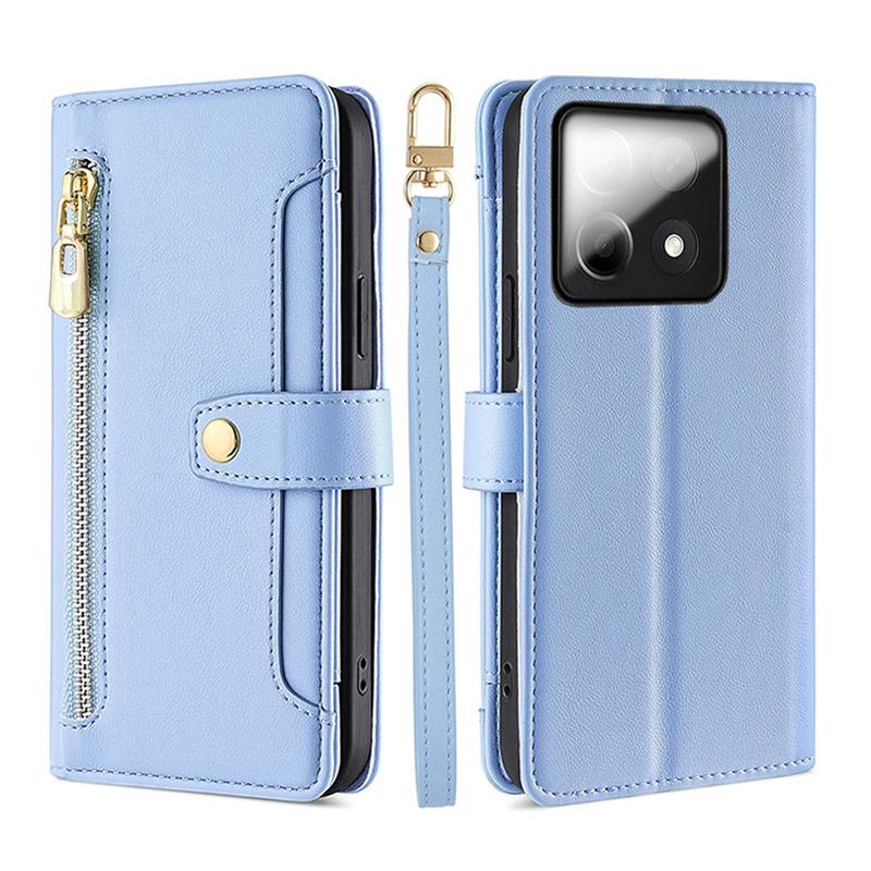 Redmi Note 13 Pro 5G ケース 手帳型 【 ストラップ 長+短 2本】肩掛け