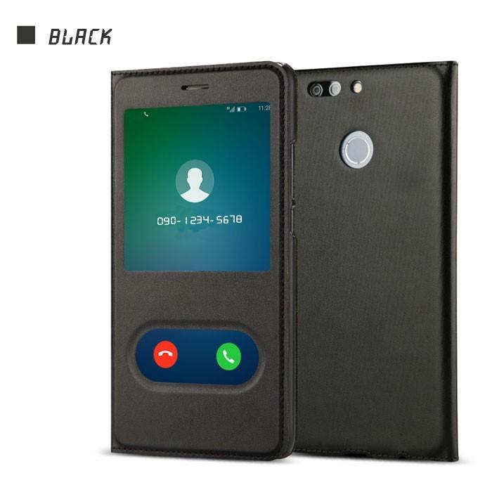 訳あり 窓付き HUAWEI nova 2 HWV31 ケース 手帳型 HUAWEI nova 2 ケース 手帳型 HUAWEI nova 2 HWV31 手帳型 ケース 開けずに、電話に出る 薄 軽 | HUAWEI | 10