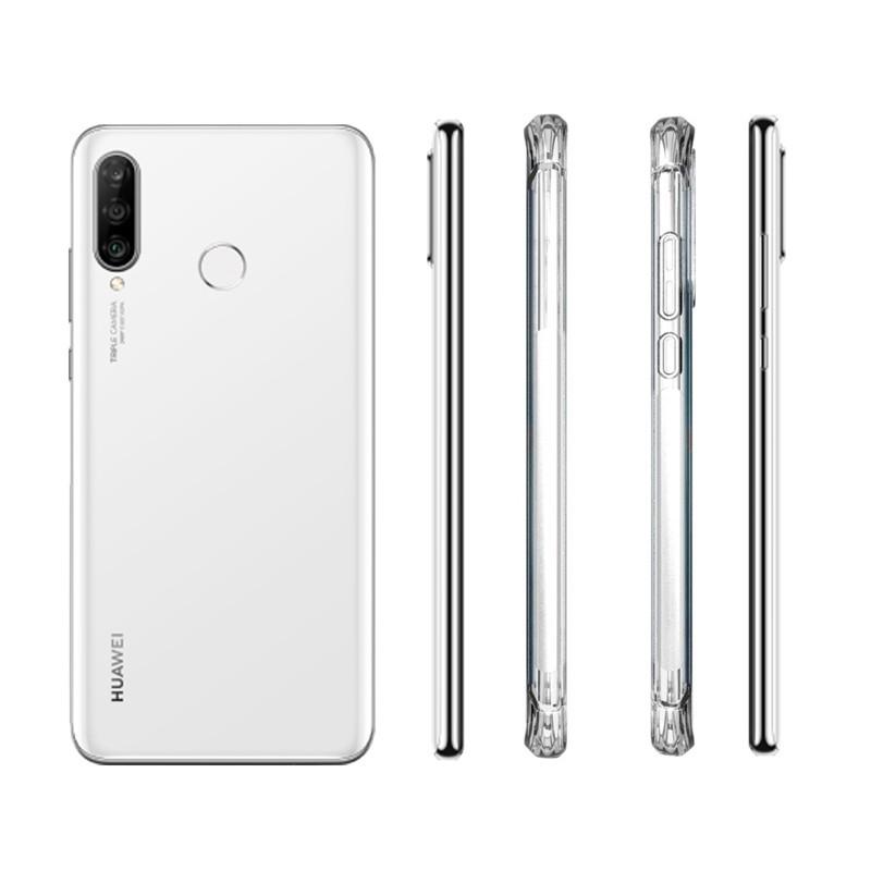 HUAWEI P30 Ymobile lite ケース 背面 クリア au HWV33 カバー TPU素材 
