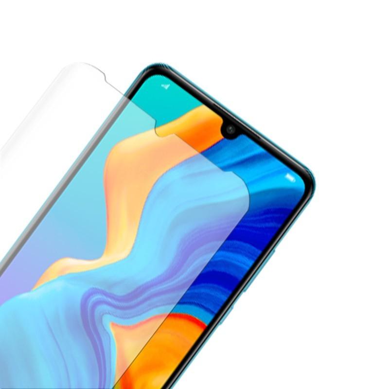 HUAWEI P30 lite ガラスフィルム 全面保護 HWV33 高透明 自動吸着 気泡