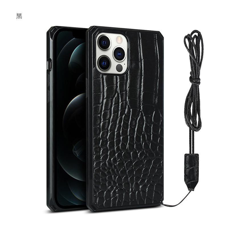 Google Pixel 5 ケース クロコダイル 背面カバー ストラップ ネックストラップ 2本付き 訳アリ商品 | iPhone 12 | 06