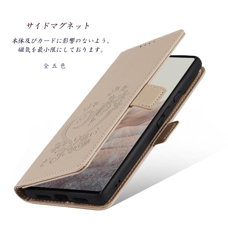 Google Pixel 6 ケース 手帳型 ストラップ付き サイドマグネット式 訳