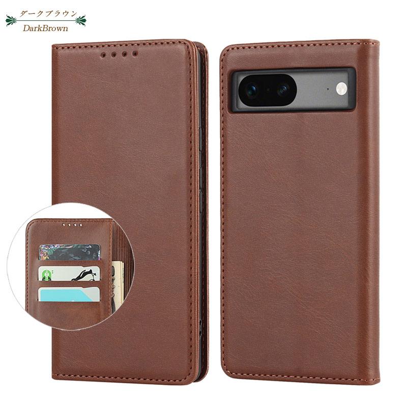 [美品]Googlepixel7　128G 新品手帳型カバー付き Google Pixel 7a ケース 手帳型 スマホケース ベルトレス カード収納