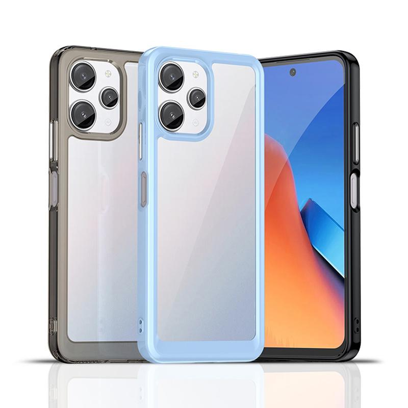 Redmi 12 5G ケース XIG03 バンパーケース PC背面 TPUバンパー Redmi 12 5G ケース XIG03 バンパーケース PC背面 TPUバンパー