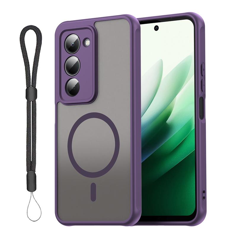 Redmi 15 5G ケース MagSafe対応 TPU+PC素材 PC背面 耐衝撃 TPU