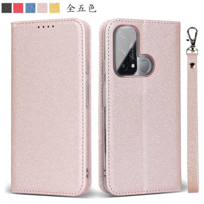 Reno OPPO Reno5 A ケース 手帳型 eSIM対応版 カバー ラメ風 キラキラ