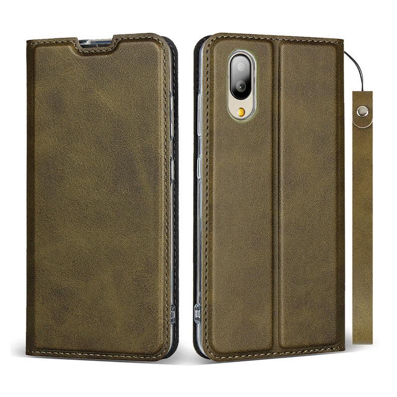 シンプルスマホ7/シンプルスマホ6/BASIO active2/BASIO active ケース 手帳型 カード収納 スタンド機能 ストラップ付き 爆買 | シンプルスマホ | 13