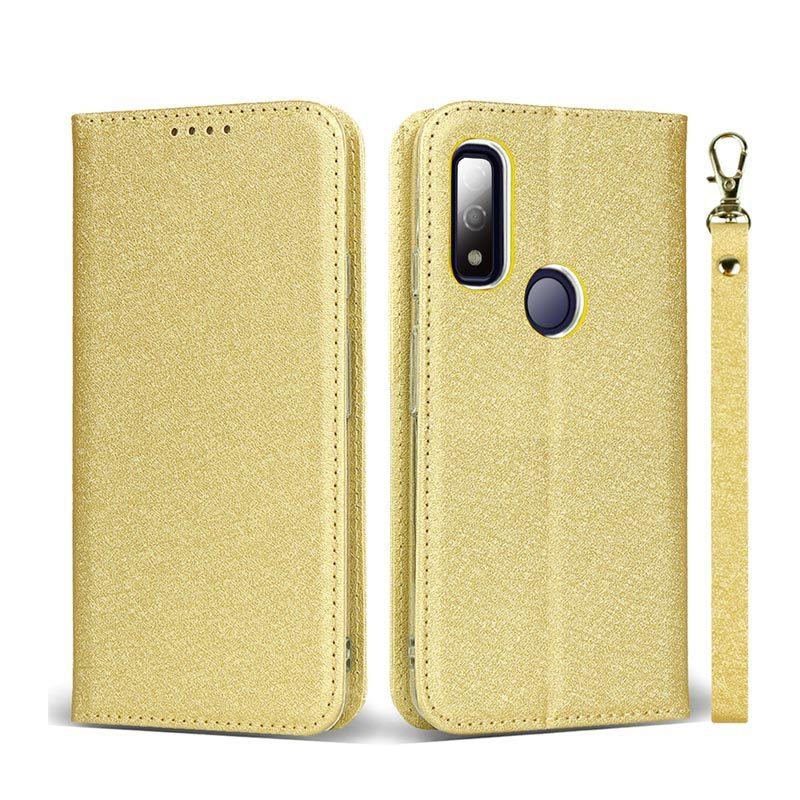 arrows We F-51B FCG01 ケース 手帳型 arrows We 手帳型 ケース シャイニー素材 カード収納 ストラップ付き 爆買 | arrows | 12