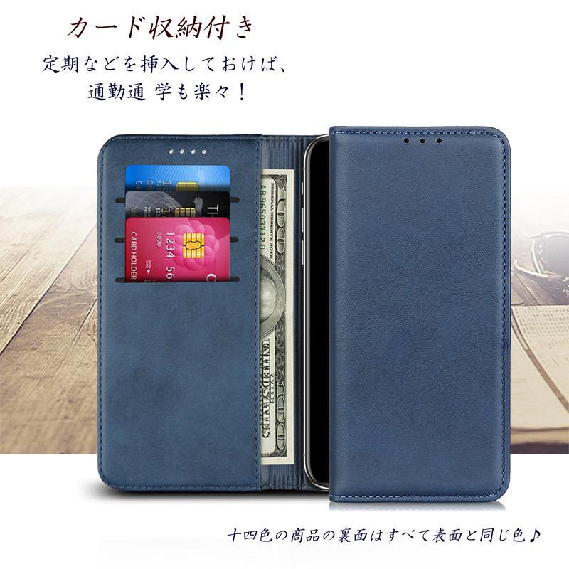 arrows We2 ケース 手帳型 arrows We2 カバー ベルト無し 柔らかいTPUインナーケース カード収納 スタンド機能 ストラップ穴付き 爆買 | arrows We | 04