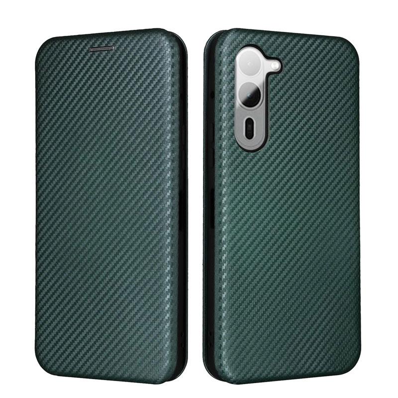 arrows We2 Plus ケース 手帳型 炭素繊維風素材ハートカバー ベルト無し マグネット内蔵 落下防止リングストラップ 付き 爆買 | arrows We | 21