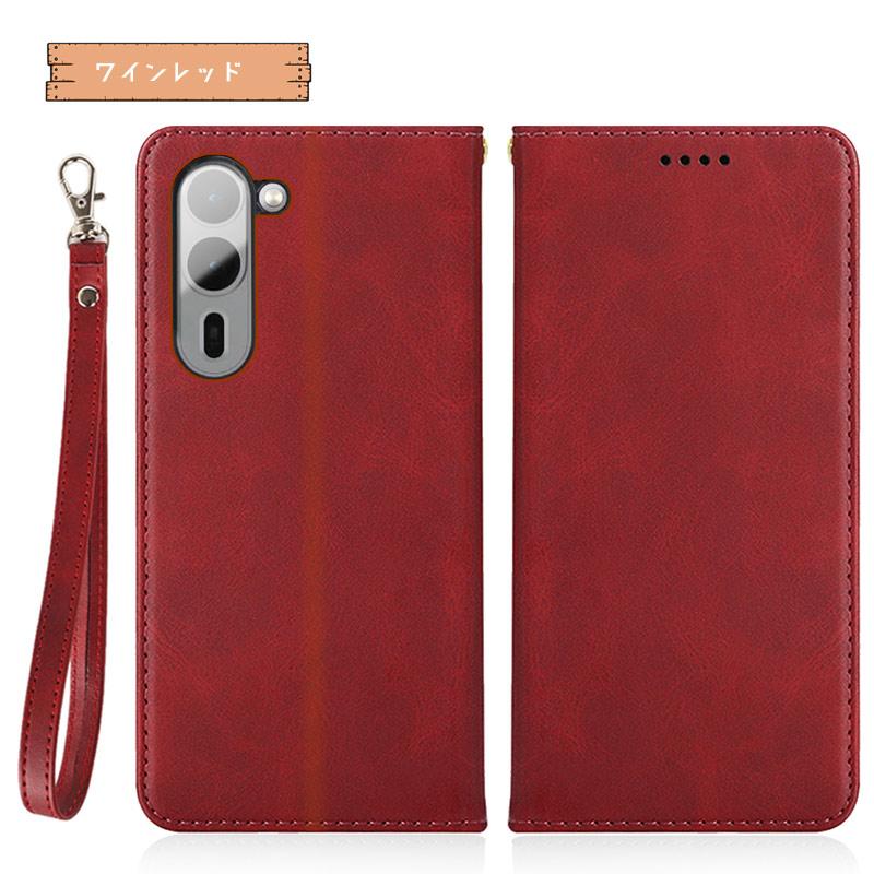 arrows We2 Plus ケース 手帳型 財布型 耐衝撃 ベルト無し マグネット内蔵 スタンド機能 カード収納 同色ストラップ付き 爆買 | arrows We | 10