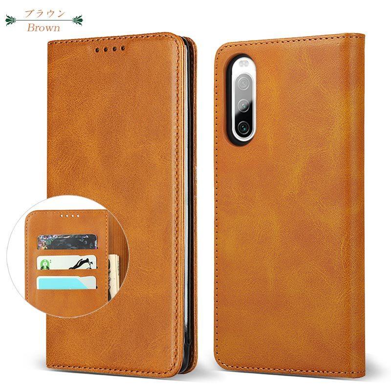 Xperia 5 IV ケース 手帳型 Xperia 5 IV スマホケース ベルトレス カード収納 スタンド機能 | Xperia | 08