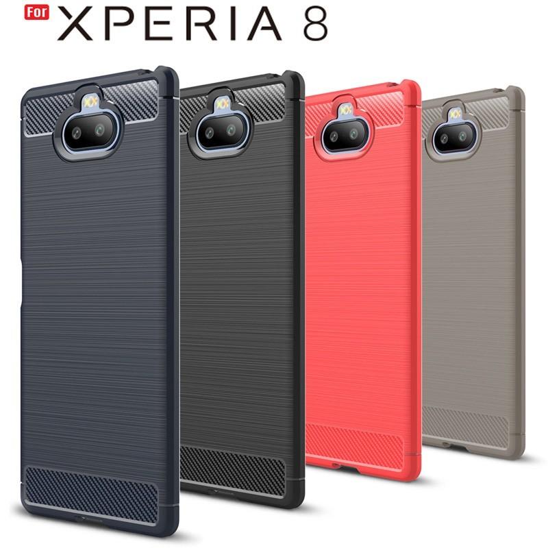 Xperia 8 ケース 背面 Xperia 8 カバー ソフトケース Xperia 8 TPU