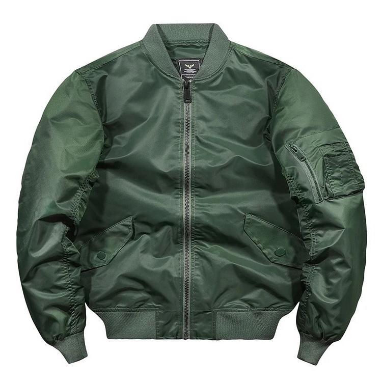 ミリタリージャケット メンズ MA1 MA-1 ジャンパー はおり フライト